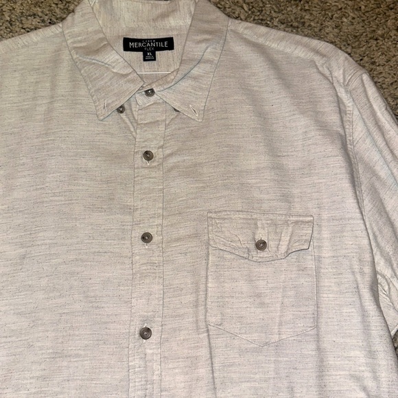 J. Crew Button Down . Gray - Picture 3 of 3
